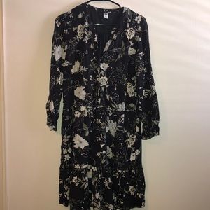 Floral Old Navy Dress Large